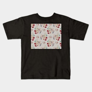 Tropical Flower Pattern Kids T-Shirt